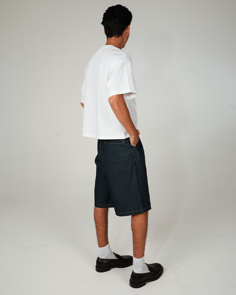 CAMISETA BOXY BLANCA 250GSM