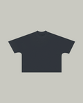 CAMISETA BOXY SIN COSTURAS CHARCOAL 250GSM